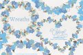 Cosmos 02 Wreaths - Blue Flower Clipart.jpg