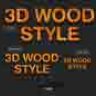 3D Wood