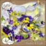 Цветочный скрап-комплект - Светлый сад