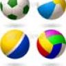 Различные спортивные мячи