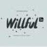 Шрифт - Willful