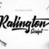 Шрифт - Ralington