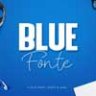 Шрифт - Blue Fonte