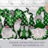 Скандинавские гномы Томте - Рождественские зеленые снежинки