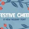 Шрифт - Festive Cheer