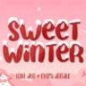 Шрифт - Sweet Winter