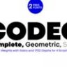 Шрифт - Codec Pro