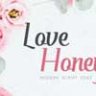 Шрифт - Love Honey