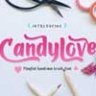 Шрифт - Candylove