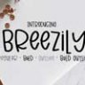 Шрифт - Breezily