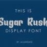 Шрифт - Sugar Rush