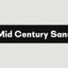 Шрифт - Mid Century Sans