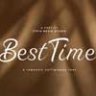 Шрифт - Best Time