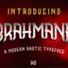 Шрифт - Brahmana
