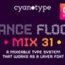 Шрифт - Dance Floor Mix 31