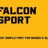 Шрифт - Falcon Sport