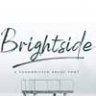 Шрифт - Brightside