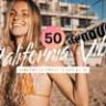 50 California Vibe Lightroom Presets & LUTs
