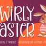 Шрифт - Swirly Easter