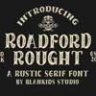 Шрифт - Roadford Rought