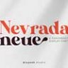 Шрифт - AL Nevrada Neue