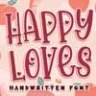 Шрифт - Happy Loves