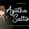 Шрифт - Agatha Salting
