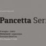 Шрифт - Pancetta Serif Pro