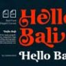 Шрифт - HelloBali