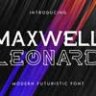 Шрифт - Maxwell Leonard