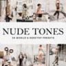 50 Nude Tones Lightroom Presets & LUTs