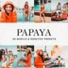 50 Papaya Lightroom Presets & LUTs