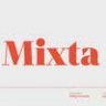 Шрифт - Mixta