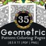 35 Набор для раскрашивания геометрических узоров