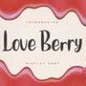 Шрифт - Love Berry
