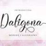 Шрифт - Daligona