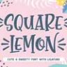 Шрифт - Square Lemon