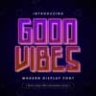 Шрифт - Good Vibes