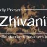 Шрифт - Zhivanii
