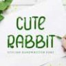 Шрифт - Cute Rabbit