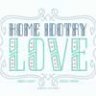 Шрифт - Home Idotry Love
