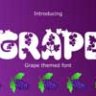 Шрифт - Grape