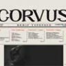 Шрифт - Corvus