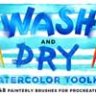 Мыть и сушить - акварельный инструментарий