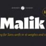 Шрифт - Malik