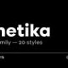 Шрифт - Kinetika