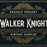 Шрифт - Walker Knight