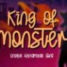 Шрифт - King of Monster