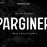 Шрифт - Parginer