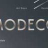 Шрифт - Modeco